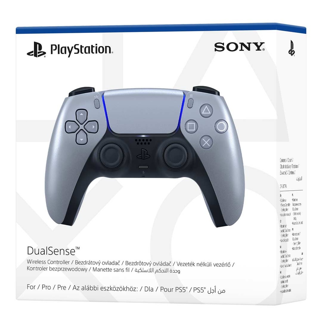PS5 DualSense Wireless Controller - Sterling Silver