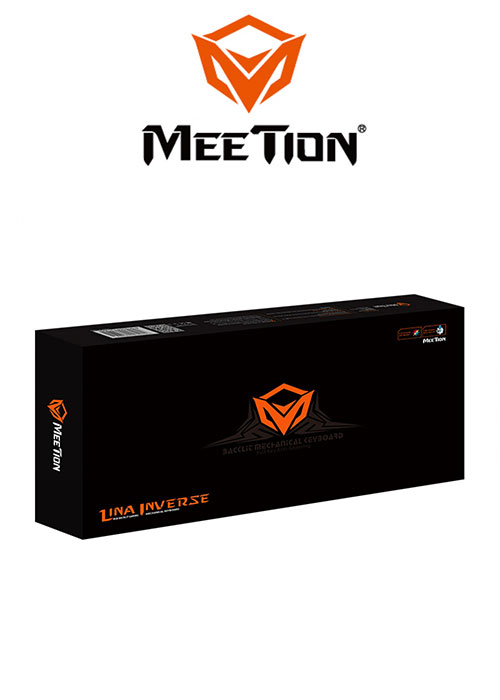 Lina Inverse RGB Backlite Mechanical Gaming Keyboard- Red (Meetion)