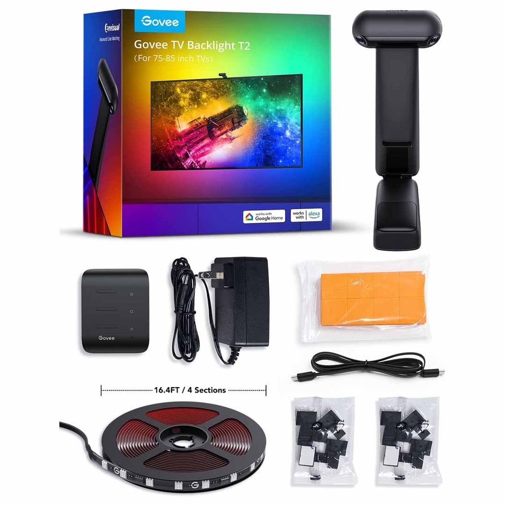 Govee Envisual TV Backlight T2 with Dual Cameras  (55 to 65 inch)