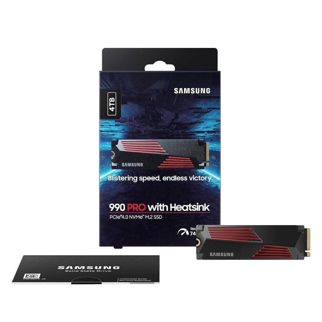 Samsung SSD 990 Pro 4TB With Heatsink