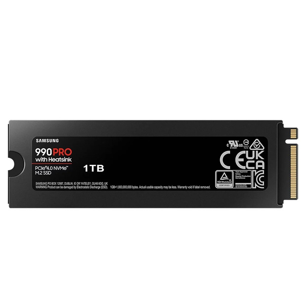 Samsung SSD 990 Pro 1TB With Heatsink