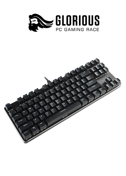 Mechanical KeyAll / Caps - Full Size - Black (Glorious)