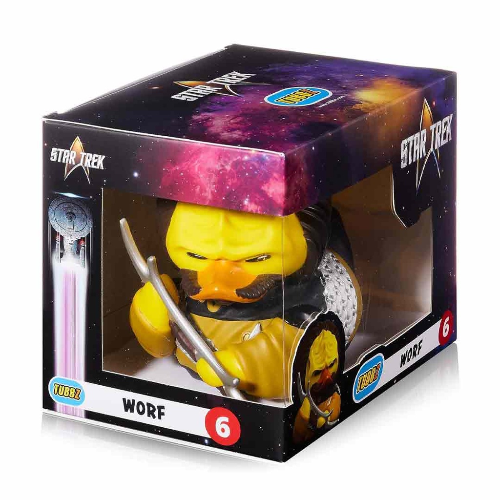 TUBBZ Star Trek Boxed Worf