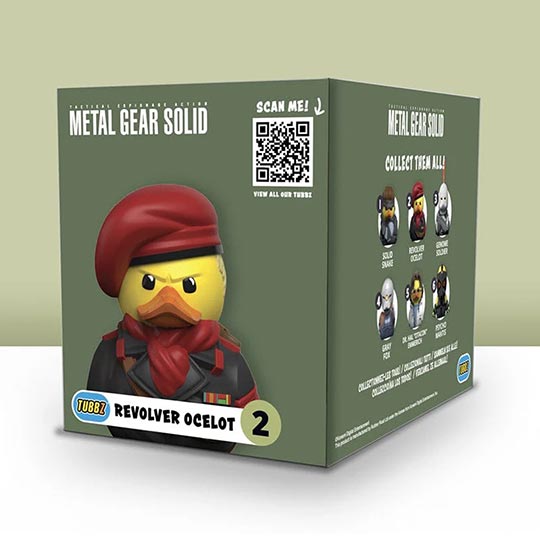Tubbz Metal Gear Solid Boxed Revolver Ocelot 