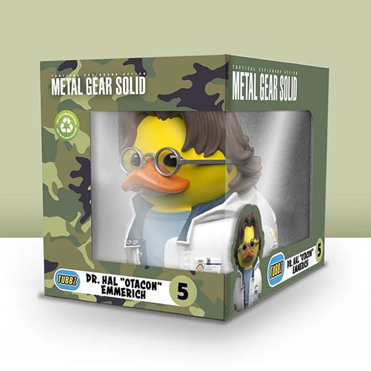 Tubbz Metal Gear Solid Boxed Dr. Hal Otacon 