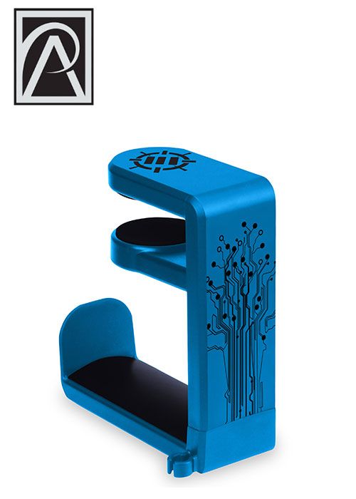 Rotating Headphone Mount - Blue (ENHANCE)