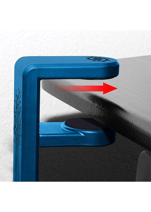 Rotating Headphone Mount - Blue (ENHANCE)