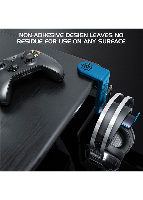 Rotating Headphone Mount - Blue (ENHANCE)