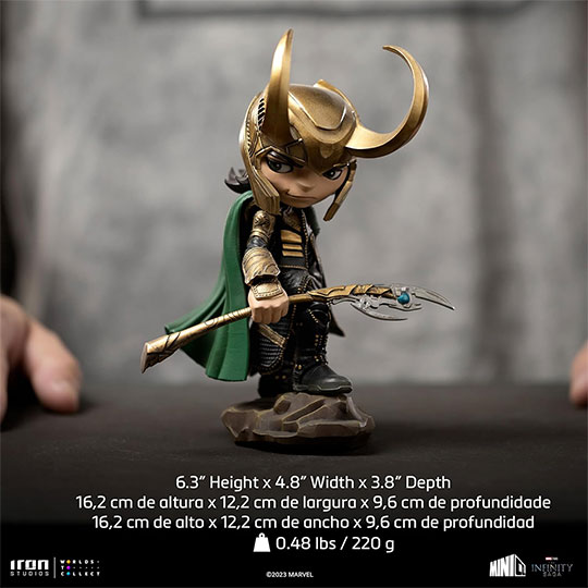 "Iron Studio-Loki -Infinity Saga- MiniCo - Statue"