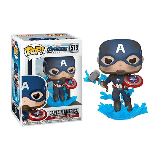 Funko POP! Marvel  Avengers Endgame - Capt A W/ Broken Shield