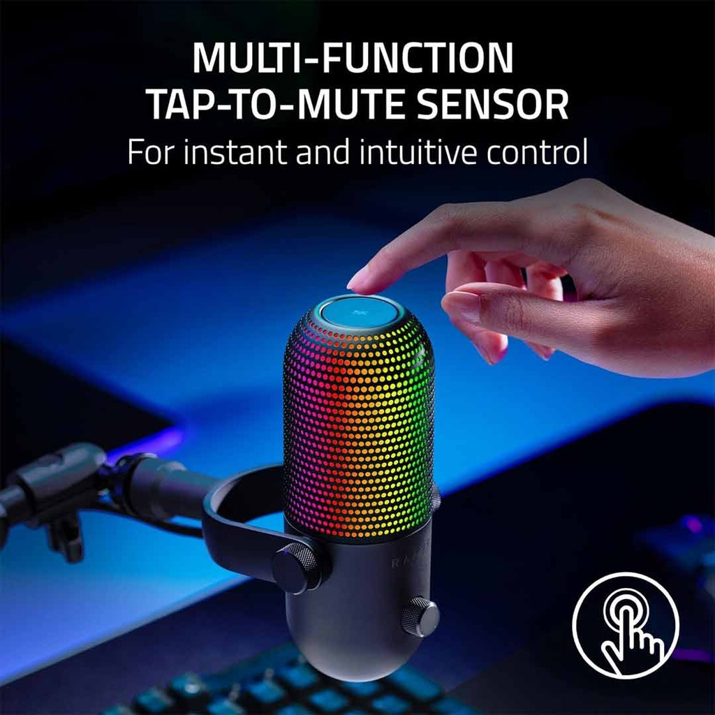 Razer Seiren V3 Chroma RGB USB Microphone Black
