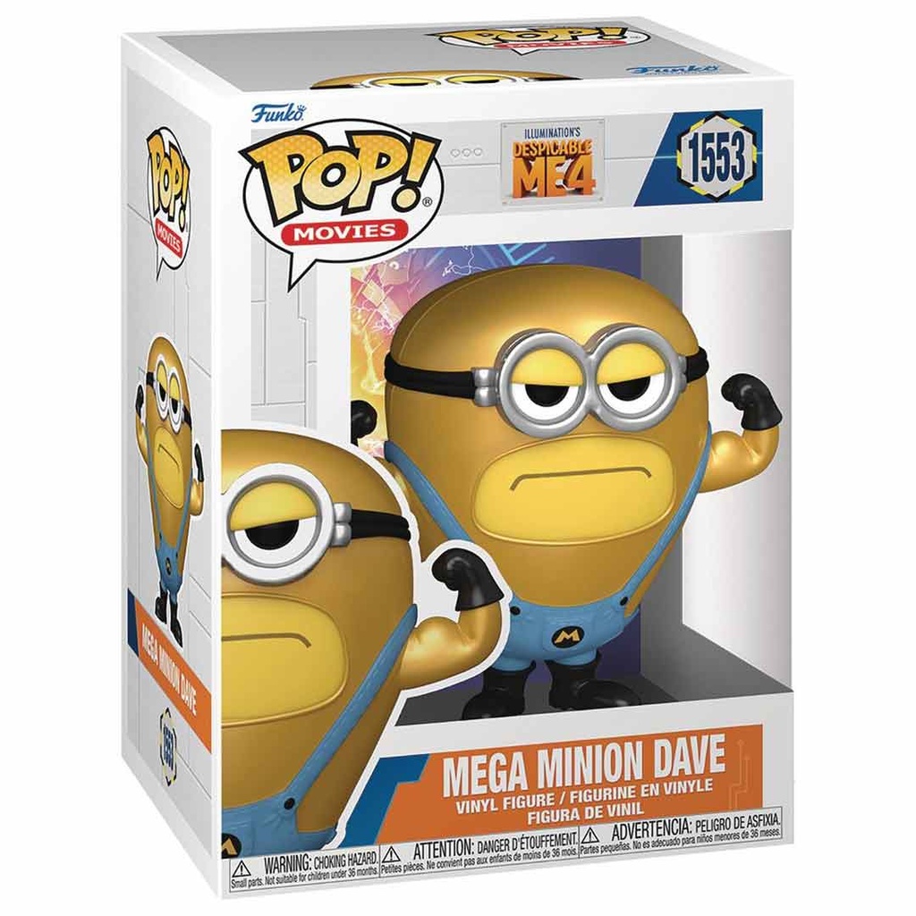 FUNKO POP!  Movies: Despicable Me 4 - Mega Minion Dave
