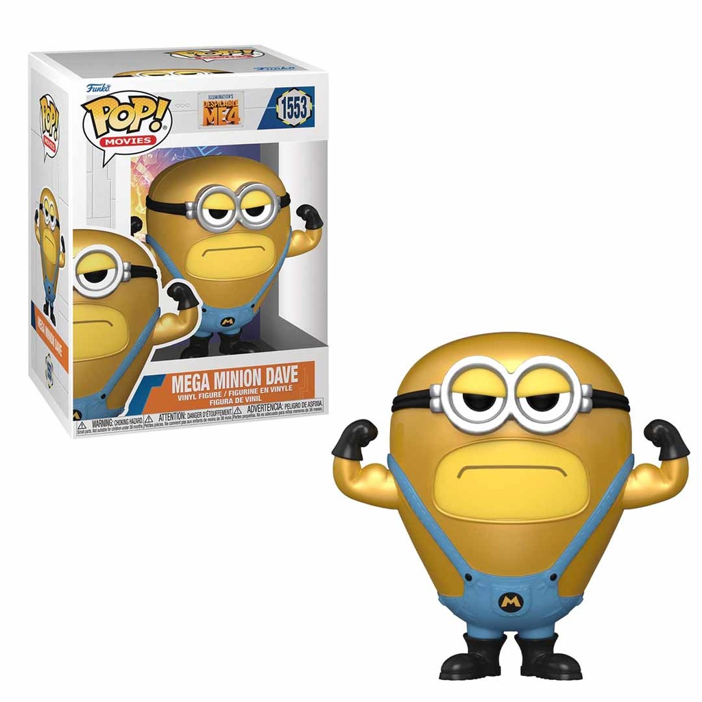 FUNKO POP!  Movies: Despicable Me 4 - Mega Minion Dave