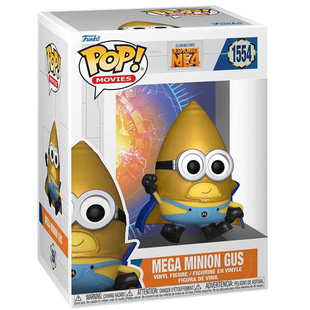 FUNKO POP!  Movies: Despicable Me 4 - Mega Minion Gus