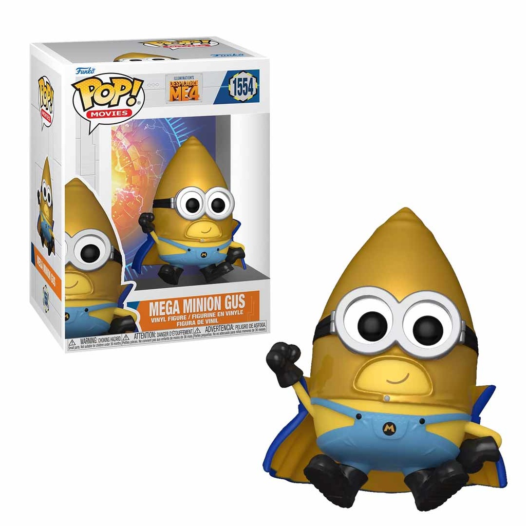 FUNKO POP!  Movies: Despicable Me 4 - Mega Minion Gus