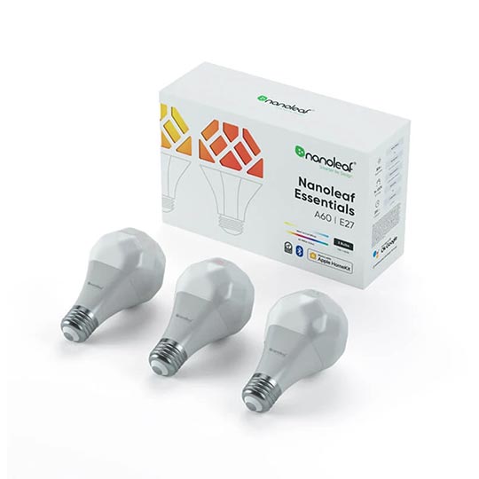 NANOLEAF E27 Smart A60 Bulb White Pack Of 3