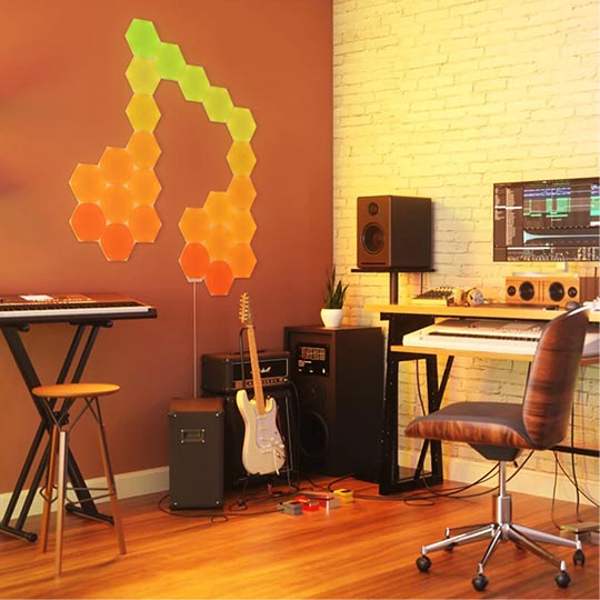 NANOLEAF Hexagon Shapes 3 RGB Panels Expansion Pack White