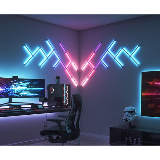 NANOLEAF Lines 90 Degree Squared White RGB PACK Of 3
