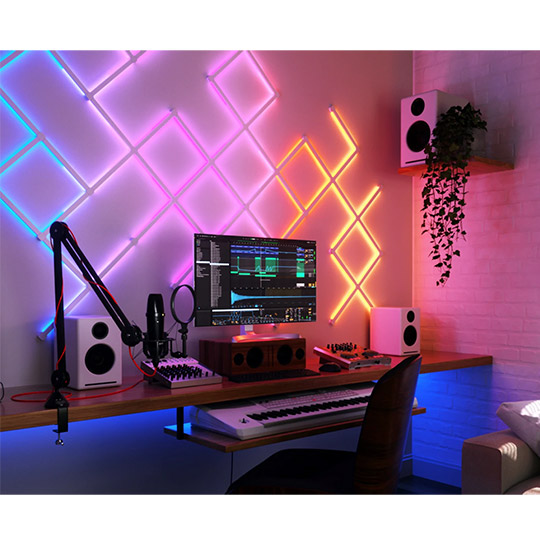NANOLEAF Lines 90 Degree Squared White RGB PACK Of 3
