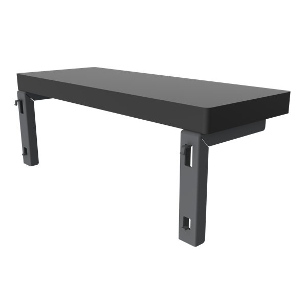 DEZCTOP D-BOARD Shelves M-Twin Pack  Black