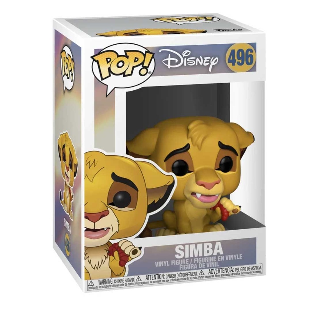 FUNKO POP! Disney: Lion King Classic - Simba with Grub