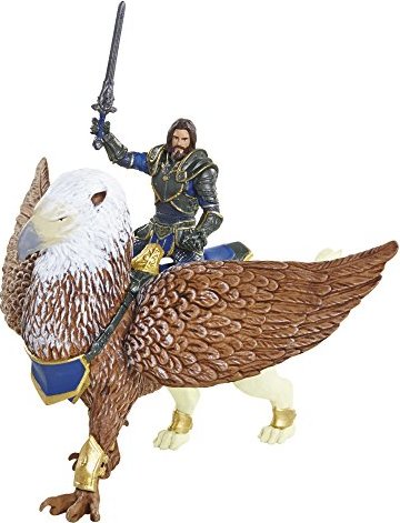 Jakks Pacific-Warcraft-Battle In A Box Lothar Vs Blackhand Mini Figure Pack of 2