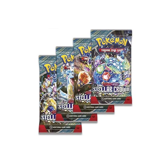 Pokemon Trading Card Scarlet And Violet Stellar Crown Booster Pack
