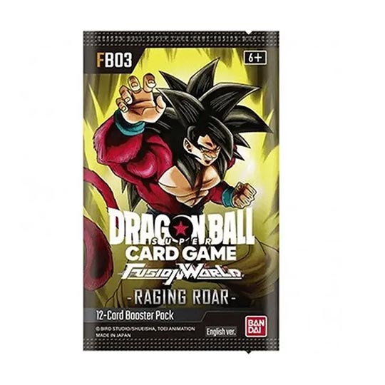 Dragon Ball Trading Card Fusion World Raging Roar Fb-03