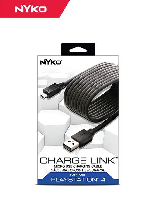 PS4 Charge Link Micro USB Charging Cable (Nyko)