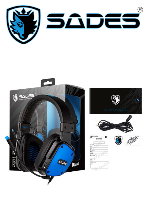 PS4 D-Power Gaming Headset (Sades)