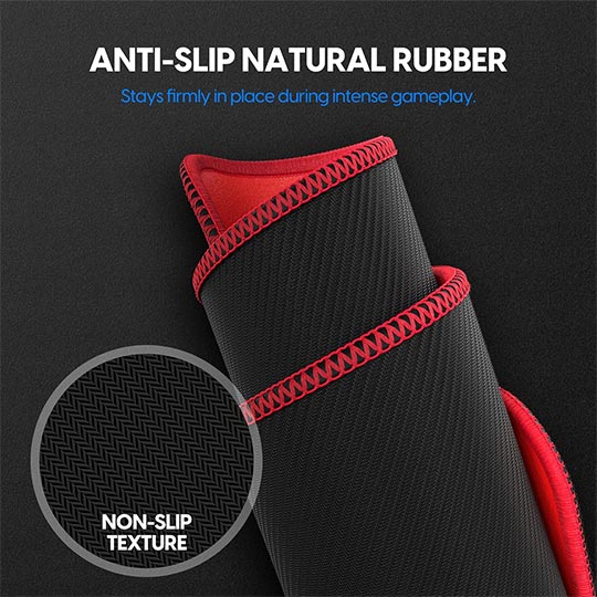 PULSAR Paracontrol V2 Xlarge Red Mouse Pad (490x420mm)