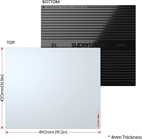 PULSAR Superglide Pad v2 XL White-1.5T Mouse Pad