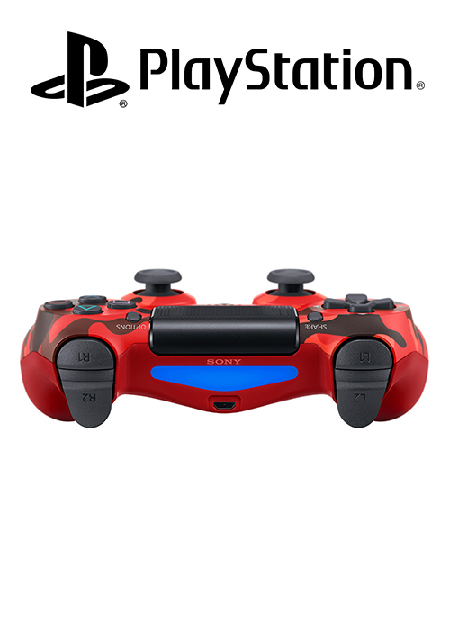 PS4 DS4 Controller Red Camouflage V2  