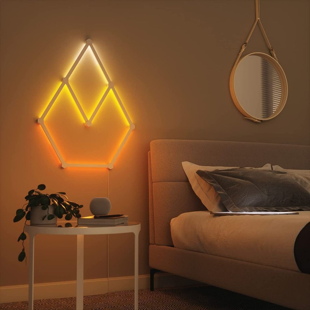 NANOLEAF Lines 60 Degree White RGB PACK Of 9 Starter Kit