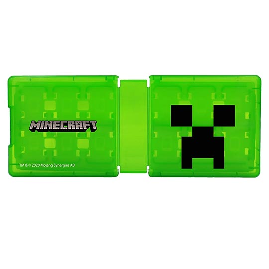 Nintendo Switch Card Case Card Pocket 24 Minecrafit Creeper