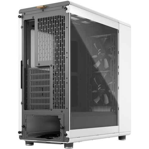Fractal Design North Mid-Tower Case Chalk White-Clear Window