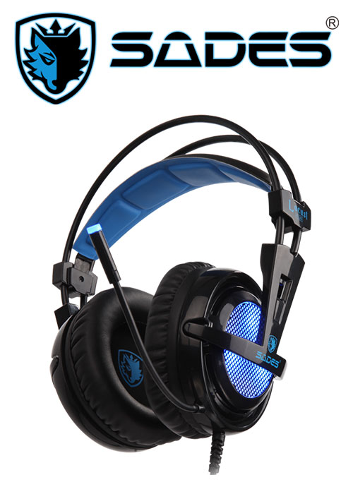 PS4 Locust Plus 7.1 Gaming Headset (Sades)