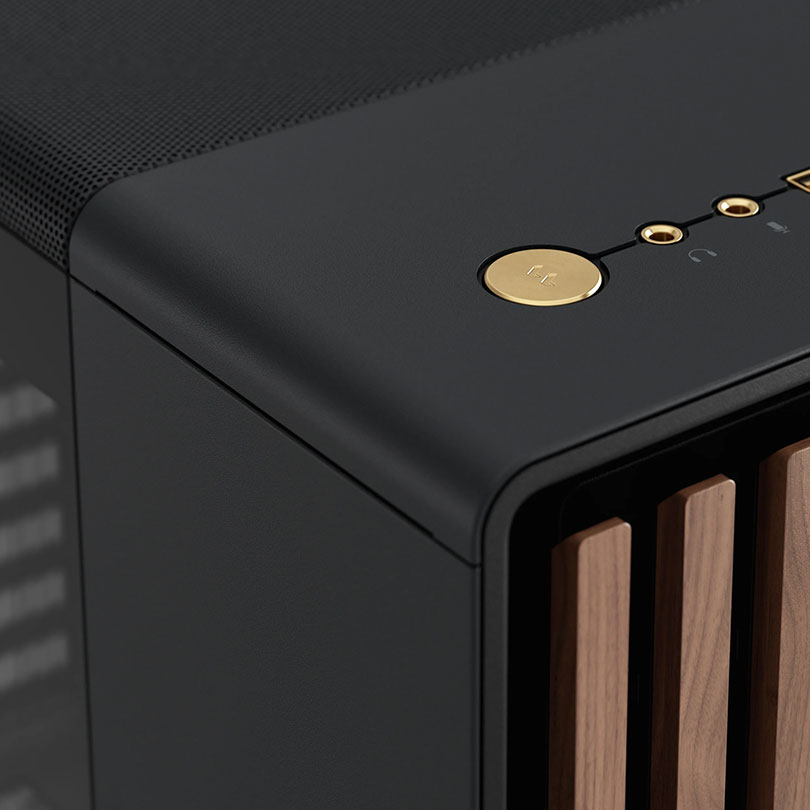 Fractal Design North Charcoal TG Mid Tower Gaming PC Case