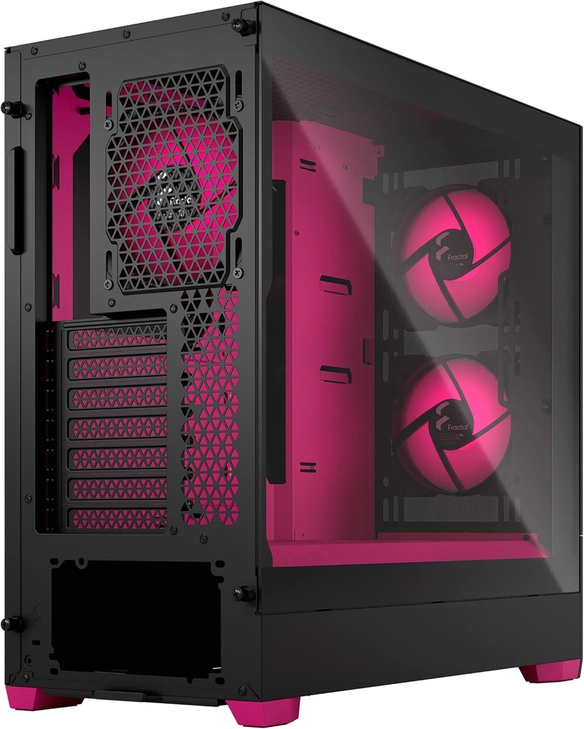 Fractal Design Pop Air RGB Magenta Core Mid Tower Gaming PC Case