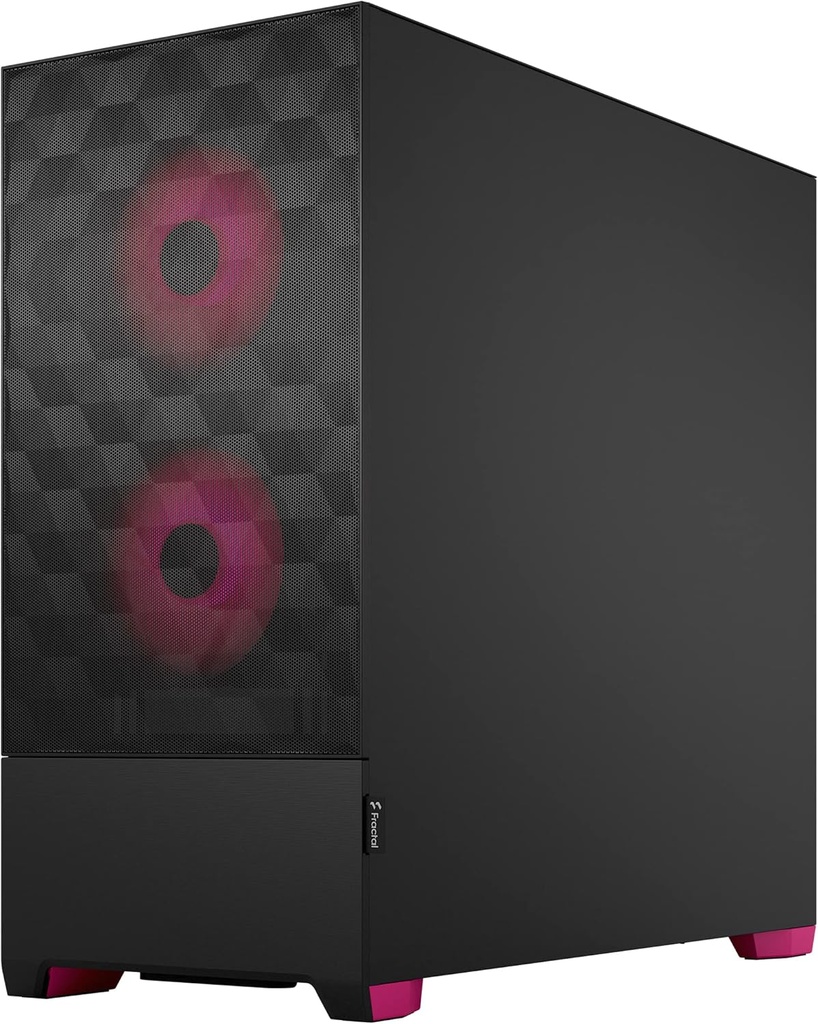 Fractal Design Pop Air RGB Magenta Core Mid Tower Gaming PC Case