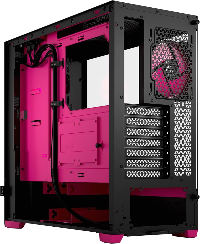 Fractal Design Pop Air RGB Magenta Core Mid Tower Gaming PC Case