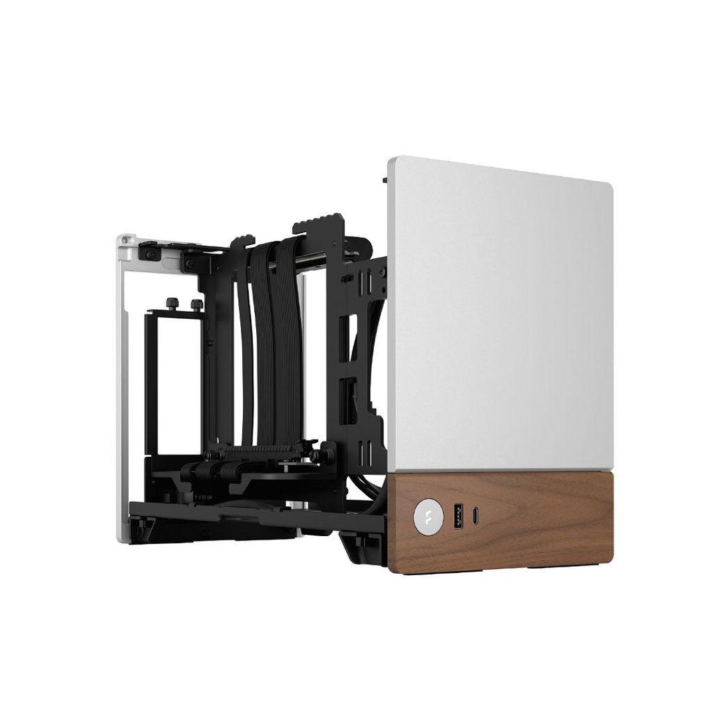 Fractal Design Terra Silver Mini-ITX USB 3.2 Gaming PC Case