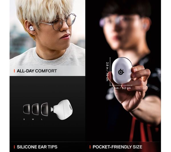 SteelSeries Arctis Game Buds White