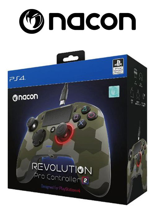 PS4 Revolution Pro Controller 2 Camo Green (Nacon)