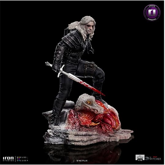 Iron Studios - Geralt Of Rivia The Witcher Art Scale 1/10 Figure