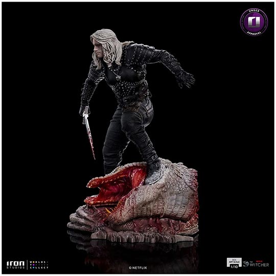 Iron Studios - Geralt Of Rivia The Witcher Art Scale 1/10 Figure