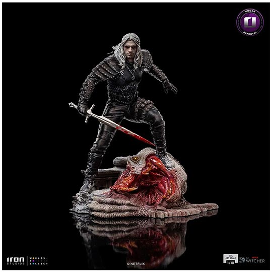 Iron Studios - Geralt Of Rivia The Witcher Art Scale 1/10 Figure