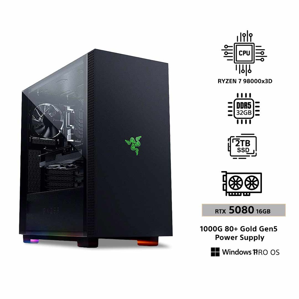 GeForce RTX 5080 Gaming PC Summer Bundle