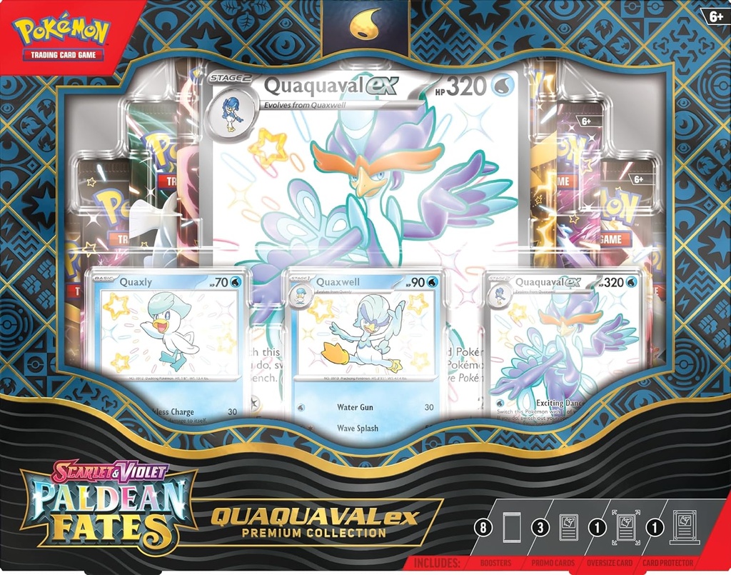 Pokemon Trading Card Scarlet & Violet Paldean Fates ex Premium Collection