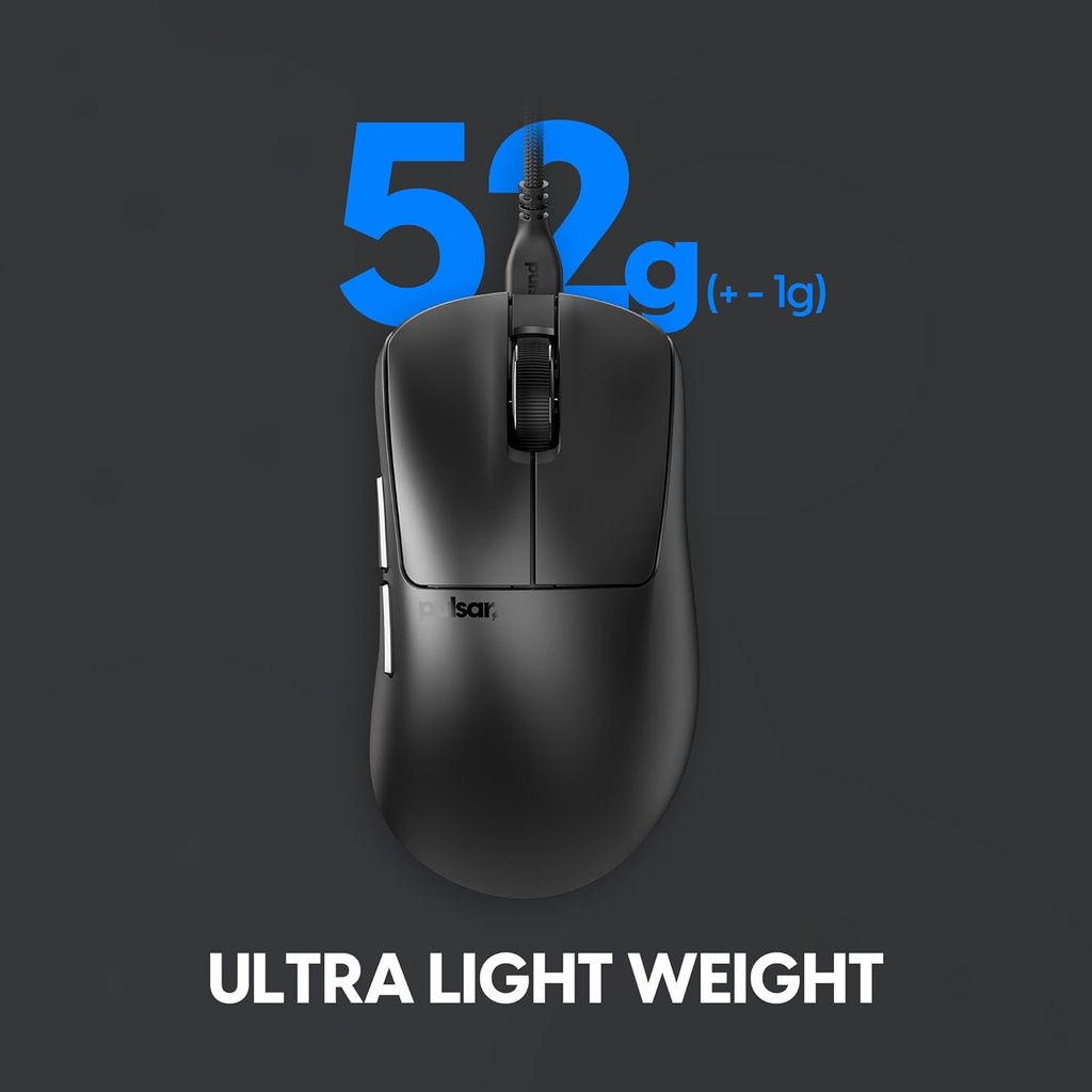 Pulsar Xlite Wired Gaming Mouse Black